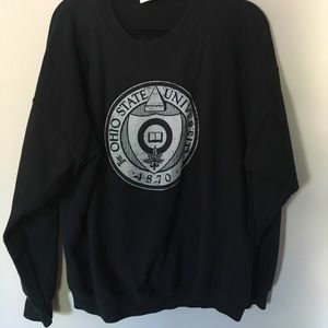 Go Bucks! Black Ohio State sweatshirt